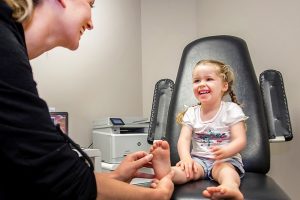 Children's Foot Health Check Podiatrist